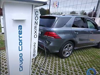 Puesto de recarga de vehículos eléctricos - Nicolás Correa